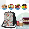 thumbnail image 4 of Disketp Roses Mixed Zebra 1 Bolsa Térmica Estampada para Almuerzo, Lonchera para Hombres y Mujeres Adultos, 4 of 7