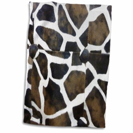 3dRose Abstract Giraffe Print - Towel, 15 by 22-inch