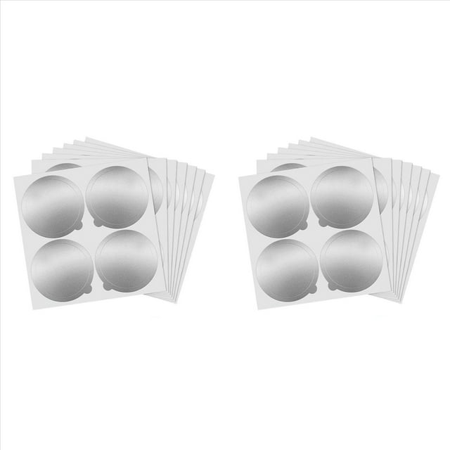 Tapas de Papel de Aluminio para Reutilizar Cápsulas - para Vertuoline y Vertuo - Fundas para Cápsulas de Café Reutilizables (200 Unidades)