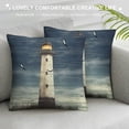 thumbnail image 3 of Chilfamy Birds Pillow Covers for Couch Sofa Indoor Outdoor Pillow Case Throw Pillow Cover 1PC Square Design Short Plush Multiple Color Options 12x12in, 3 of 5