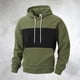 thumbnail image 1 of MHFRRA Sudadera con Capucha de Color para Otoño E Invierno, Moderna, Informal, Cómoda y Suave para Uso Diario Verde, 1 of 7