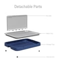 thumbnail image 4 of Dog Potty for Indoo Training Pads with Pee Baffle Reusable Dog Pad with Tray, Alternative to Puppy Pad Portable Dog Litter Box ShopWise Round, 4 of 8
