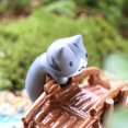 thumbnail image 2 of Moyic 6 unids/set de bricolaje jardín gato adornos pequeños dibujos animados estatuas de animales paisaje jardín musgo adornos muñecas pequeñas Decoración del hogar Moyic JJ18504-00, 2 of 6