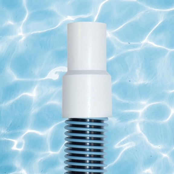 Swim Central Blue and White HydroTools Vacuum Swimming Pool Hose 1.5" x 45'
