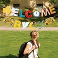 thumbnail image 6 of Avdolw Welcome Back School Season Banner for Classroom, Office, Home - Colorful Glittery Decoration with Cards and Ribbon - Perfect for Parties and Celebrations, 6 of 7
