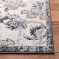 thumbnail image 3 of Safavieh Liberty Frosina Floral Polyester Area Rug, Dark Gray/Ivory, 5'3" x 7'7", 3 of 11