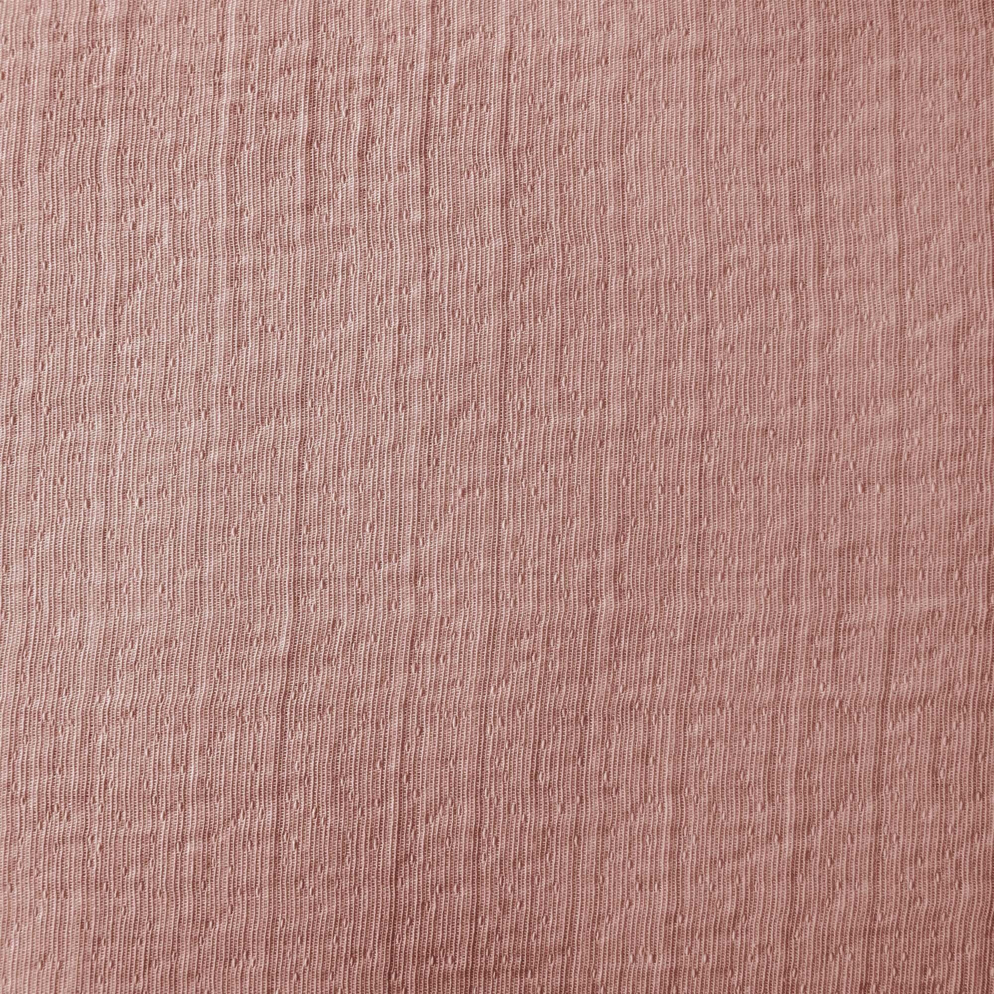 Better Homes & Gardens 3-Piece Old Rose Crinkled Gauze Duvet Set, Adult Double/Queen, Corner & side interior ties. Hidden Button Closure. Envelope Closure on Shams.