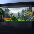 thumbnail image 2 of 36X20IN Natural Background Aquarium Background, 3D Image of Underwater Fish Tank Decoration, Reef Greenery with 10 EVA Double-Sided Tape, 2 of 5