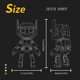 thumbnail image 3 of Moc alta tecnología diy k-vrc amor-muerte-robot modelo bloque de construcción juguete creatividad animación inteligente futuro robot ladrillos niños gfit, 3 of 4
