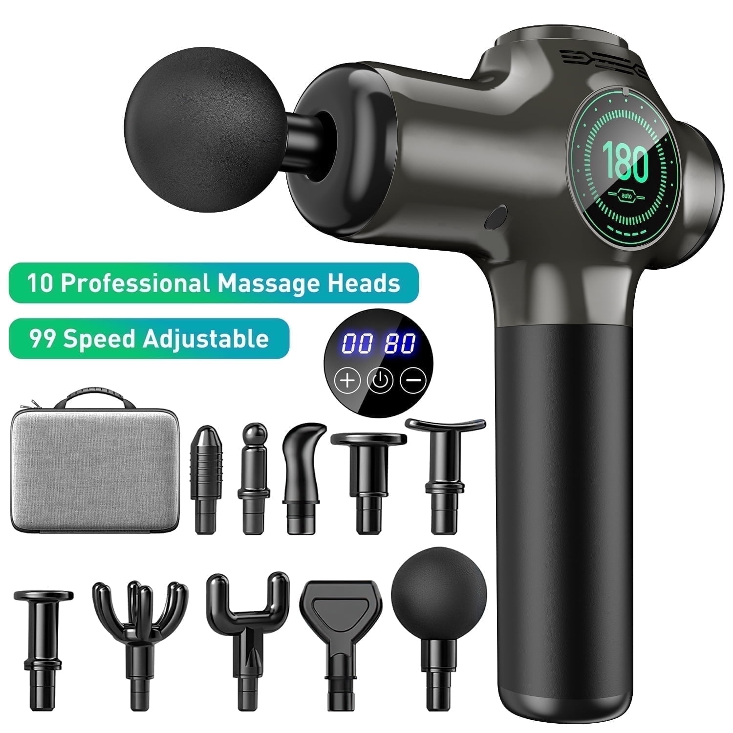 XY-17 Cold + Hot Compress Fascia Gun,Massage Gun Deep Tissue,for