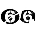 thumbnail image 1 of For Vespa Series 2 Sei Giorni Number 6 Sticker Gts300 Gts300ie Supersport Decals, 1 of 3