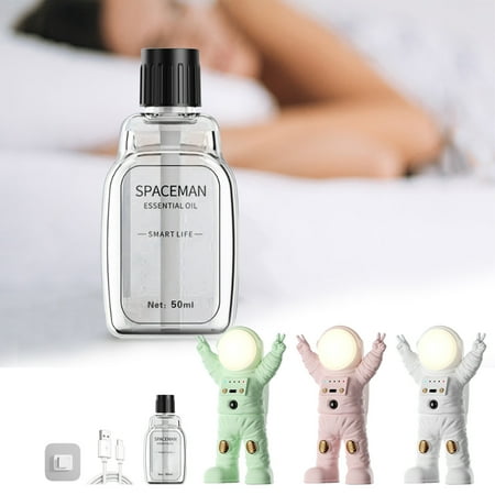 

Astronaut Aromatherapy Diffuser With LED Night Light. Desktop Wall Mounted Automatic Induction Aromatherapy Diffuser For Bedroom Office Desktop Car Home 50ml