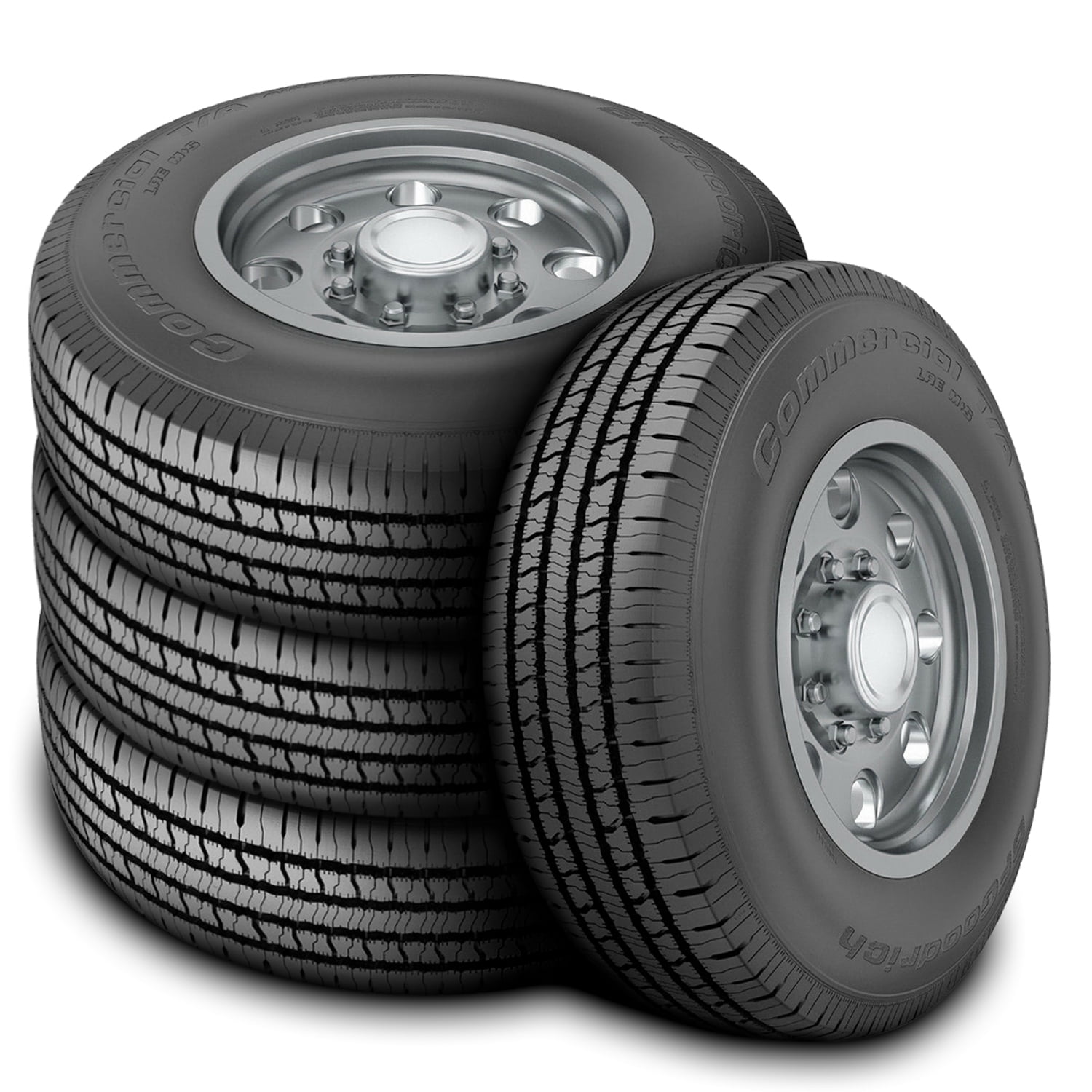 BFGoodrich Commercial T/A All-Season 2 LT245/70R17 245/70R17 119/116R E 10 Ply Light Truck Tire