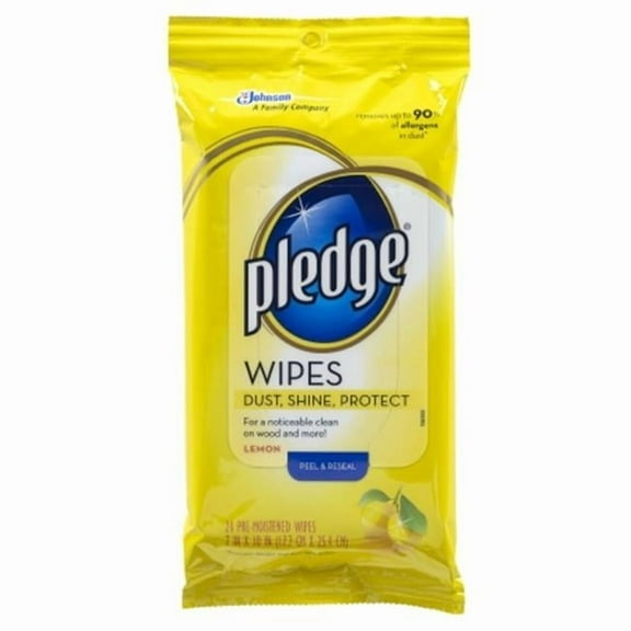 Johnson Wax  Lemon Scented Wipes 24 Count