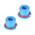 thumbnail image 1 of Unique Bargains 2pcs H3 LED Headlight Adapter Base Bulb Sockets Retainer Holder Universal for Car Auto Blue, 1 of 6