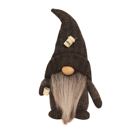 Handmade Coffee Figurine Layered Tray for Home Kitchen and Desktop