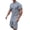 Dark Gray*, variant on Men's Outfits Summer Tracksuit Plus Size Short Sleeve Round Neck Athletic Suit Casual Coconut Tree Print Drawstring Waist Tracksuit Vacation Playful Clothing Sets