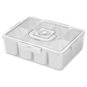 Diceymbol Kitchen Plastic Food Storage Container With Airtight Lids Daily Necessities for The Modern Family ReusableLeftover Food Lunch Boxes - Leak Proof