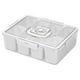 thumbnail image 2 of Caja De Almacenamiento De Plstico Resistente, 45 X 30 X 30 Cm, Transparente, Apilable, Para Organizar La Despensa De La Cocina Y Guardar Artculos Esenciales Del Hogar, Paquete De 1, Ukhbmc, 2 of 8