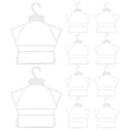 thumbnail image 1 of 10pcs Kids Clothes Hangers Baby Clothes Drying Racks Infant Clothes Laundry Hangers, 1 of 5