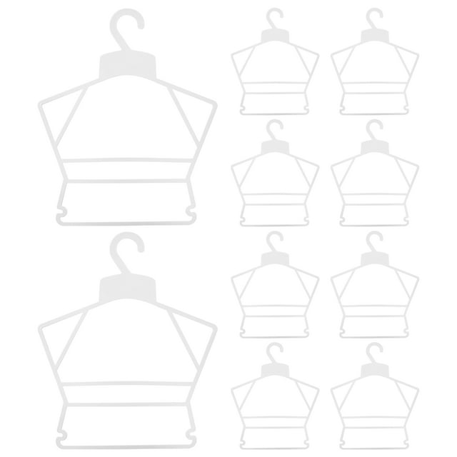 10pcs Kids Clothes Hangers Baby Clothes Drying Racks Infant Clothes Laundry Hangers