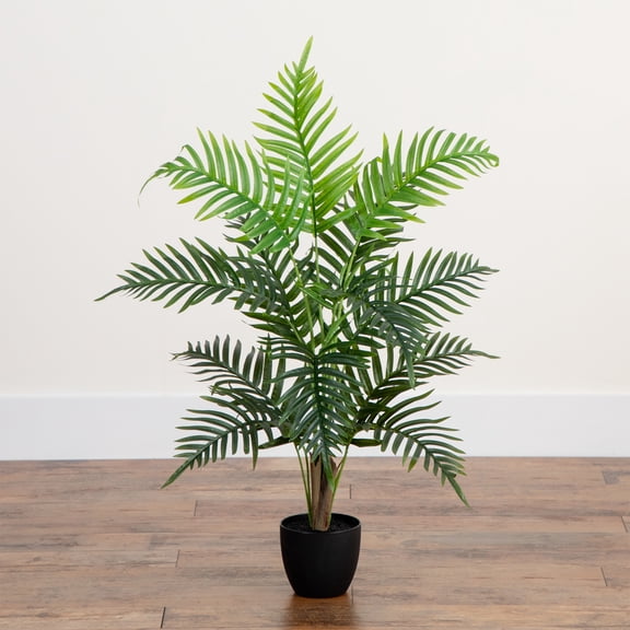 Nearly Natural Areca Palm Artificial Potted Tree - 3'
