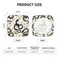 thumbnail image 6 of Uemuo Snake Pattern Waterproof Square Couch Cushion Covers, Magic Sofa Covers Washable, Stretch Sofa Seat Cushion Slipcovers, 6 of 9