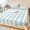 Baby Pink, variant on King Size Fitted Sheet Set - Oatmeal Striped Vintage 3 Piece Bedding Sets 16" Deep Pocket Fitted Sheet with 2 Pillowcases, Light Brown Farmhouse Rustic Lines Brushed Microfiber Hotel Bed Sheets