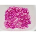 thumbnail image 2 of U8MO 2000 Hot Pink Acrylic Half Pearl Flatback Round Bead 4mm Nail Art Tips Scrapbook, 2 of 6