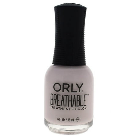 Breathable Treatment + Color # 20909 - Light As A Feather by Orly for Women - 0.6 oz Nail Polish