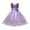 Purple, variant on Coerni Girls Pretty Sleeveless Evening Gowns Cute Sequine Tulle Tutu Smocked Princess Dress Wedding Party Dresses