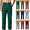 Green, variant on Mens Plaid Drawstring Sweatpants Stretch Loose Fit Lounge Pants Deep Pockets