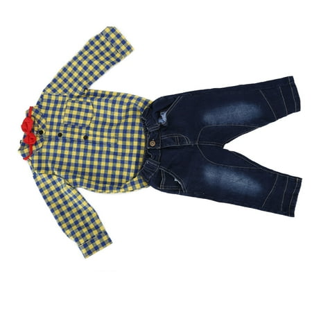 

Baby Boy Casual Suit Baby Boy Clothes Set Fashionable Cute Comfortable Breathable For 3 + Months Old Kids For Autumn Wear Yellow