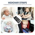 thumbnail image 6 of LOLIPPYY 3pcs High Chair Straps Baby Replacement Straps Belt 2-Point Waist Strap for Pushchair High Chair and Newborn Toddler Stroller 1.2M, 6 of 7
