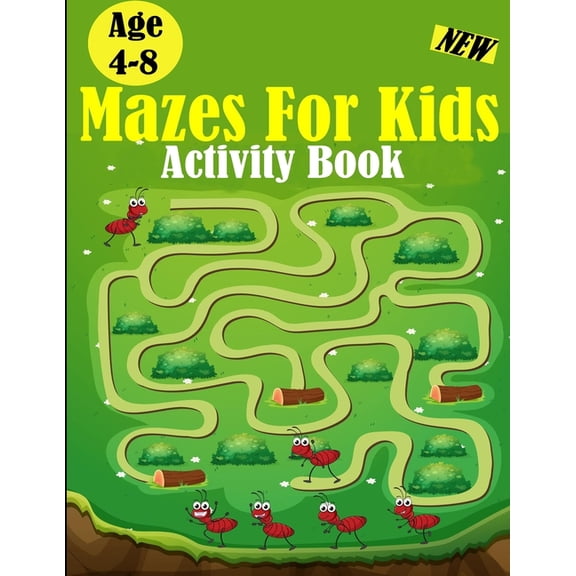 Maze for kids: Creative maze puzzle for kids, (Paperback)