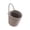 Gray, variant on NovaStitch Small Hanging Storage Basket Woven Wall Mount Basket Under Cabinet Supply Tote Vanity Desk Holder 6.69x6.10x4.72in Pink