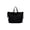 Black, variant on HOZVOMI Large Capacity Canvas Tote Bag for Women - Versatile Shoulder and Crossbody Handbag for Work, School, Travel, and Shopping with Secure Zipper Closure