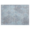 thumbnail image 2 of Addison Rugs Chantille Indoor/Outdoor Transitional Damask Denim Machine Washable Rectangle Rug, 1'8" x 2'6", 2 of 7