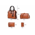 thumbnail image 2 of Set 4 Bolsas Moda Mujer Dama Colgante Gato Borla Versatil Xtellar gris, 2 of 4