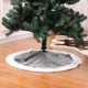 thumbnail image 3 of 90cm Christmas Tree Skirt, Christmas Tree Stand Cover, Christmas Tree Decoration, Merry Christmas Tree Skirt Christmas Tree Mat, Embroidered Plush Sho, 3 of 5