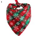 thumbnail image 1 of Dog Bandanas Large Pet Scarf Pet Bandana For Dog Cotton Christmas Washable Bow ties Collar Cat Dog Scarf Large Dog Accessories, 1 of 3