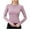 Pink, variant on DDAPJ pyju UPF 50+ Rash Guard for Women Slim Fit Long Sleeve Workout Tops Lightweight Sun Shirts UV Protection Athletic Hiking Shirt with Thumb Holes Black M