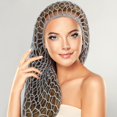 thumbnail image 2 of Hair Nets Waydress, gorro de malla, tejido de rayón y ganchillo, 20 cm, 2 of 7