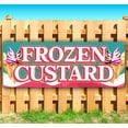 thumbnail image 1 of Frozen Custard 13 oz Vinyl Banner With Metal Grommets, 1 of 4