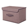 thumbnail image 2 of 1Pc Storage Box Storage Box Foldable Clothing Sundries Portable Storage Box with Lid Foldable Storage Box, 2 of 6