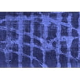 thumbnail image 1 of Ahgly Company Machine Washable Indoor Rectangle Abstract Blue Modern Area Rugs, 2' x 4', 1 of 4