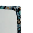 thumbnail image 3 of Ambesonne Botanical Fitted Sheet, Art Abstract Leaves Print, King Size, Dark Turquoise and Caramel, 3 of 5