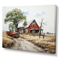 thumbnail image 2 of Designart "Legacy of the Homestead at the Farmhouse" Farmhouse Wall Art Print, 2 of 5