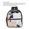 thumbnail image 3 of Mochila Transparente PVC Diseño De Cremallera De PVC Portátil Transparente, 3 of 7