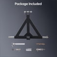 thumbnail image 5 of Yeshouse Heavy Duty 3 Point Tractor Drawbar 2" Stabilized Steel Tow Hitch Receiver for Trailers & Implements Quick Hitch Drawbar Adapter for Farming and Hauling, 5 of 8